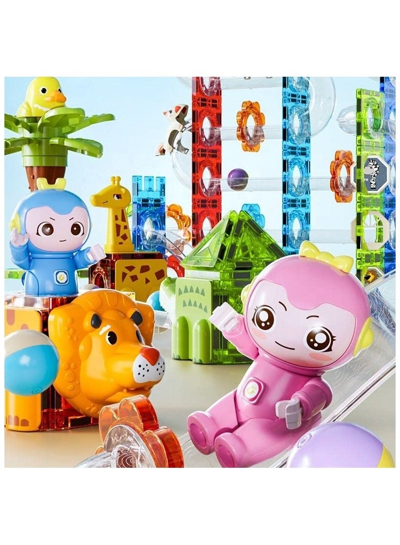Magnetic Building Blocks - Animal Park 104 pcs