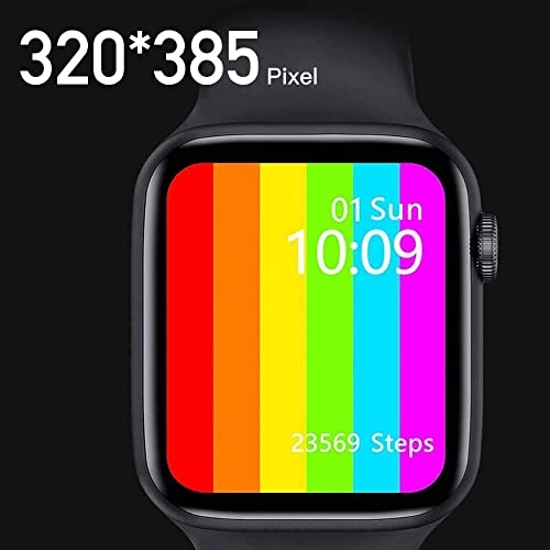 Split Screen Smartwatch - Rotating Side Button