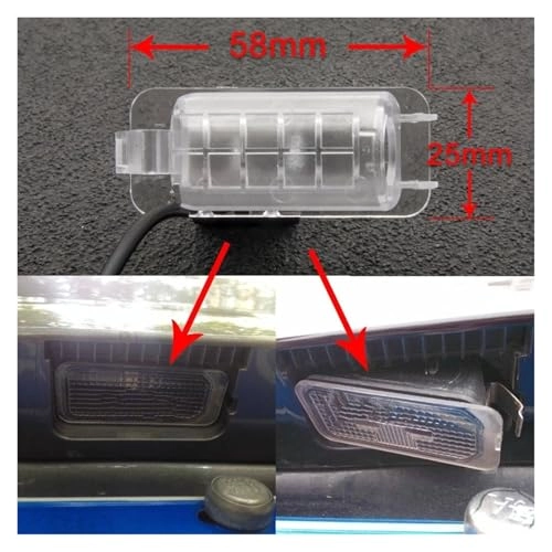 Rear View Camera - Night vision Universal RCA Connector 720P