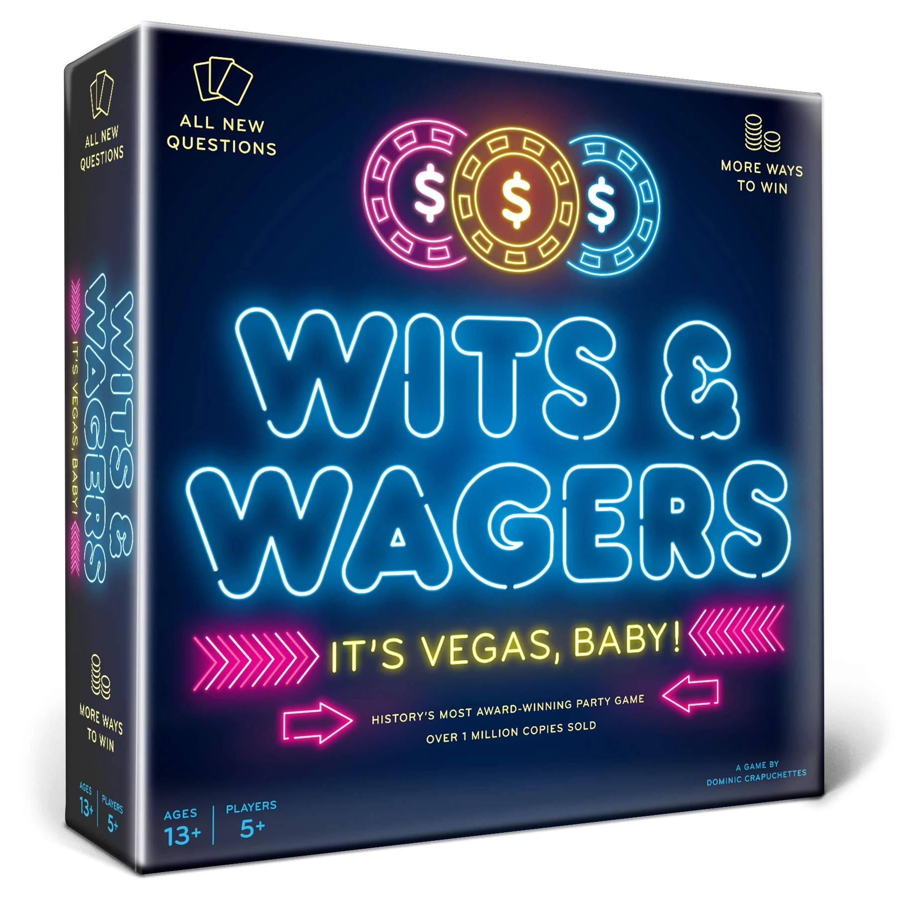 North Star Games Wits & Wagers: Vegas - Trivia, Party