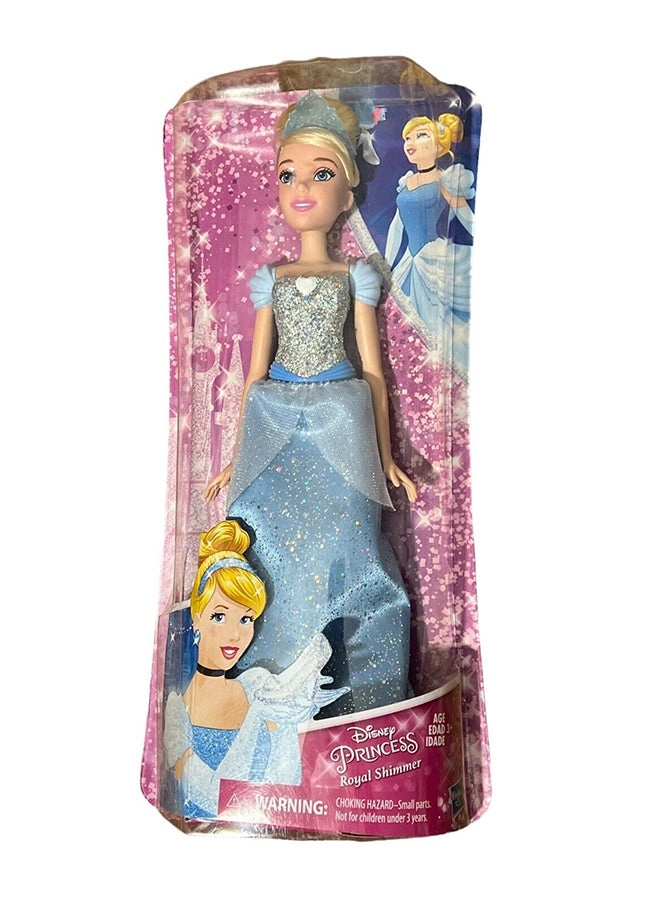 Cinderella Doll - Shimmer Plastic Ages 36+