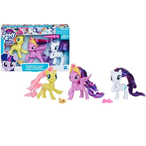 Twilight Sparkle + Rarity + Fluttershy (E0172) 3 pcs