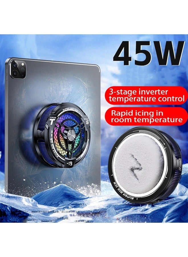 iPad Cooler - 45W RGB Lighting Temperature Display