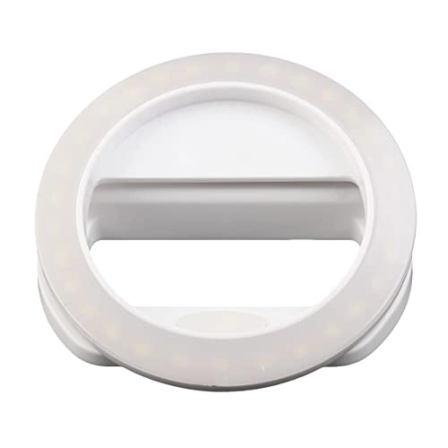 30 Highlight LED Ring Light - 4 Level Brightness Rechargable