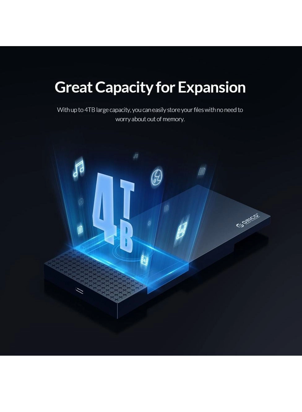 SATA Enclosure - USB 3.2 Type C 5Gbps