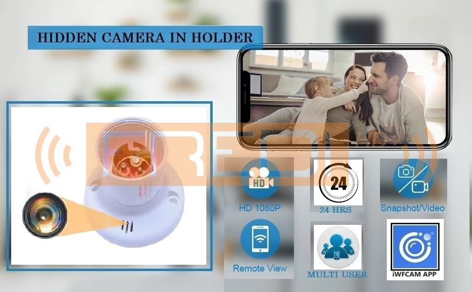 WiFi Holder Camera - 32GB 1080P