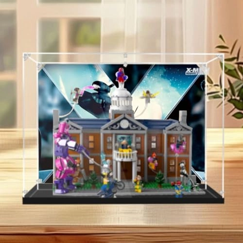 Figures Display Box for LEGO 76294 X-Mevn X-Mansiion - acrylic 2mm/3mm