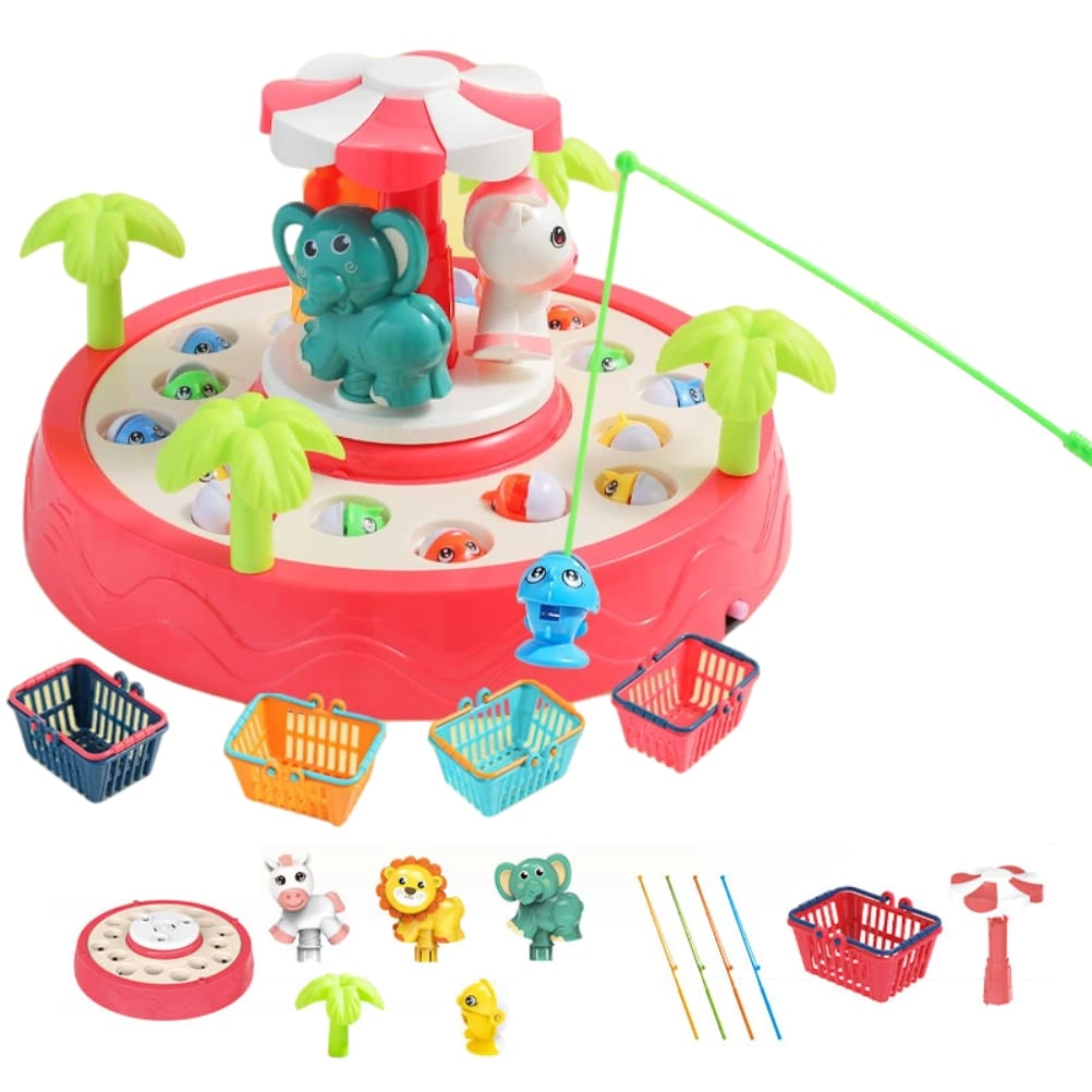 NIBEMINENT Kids Fishing Games - 3-6 years old