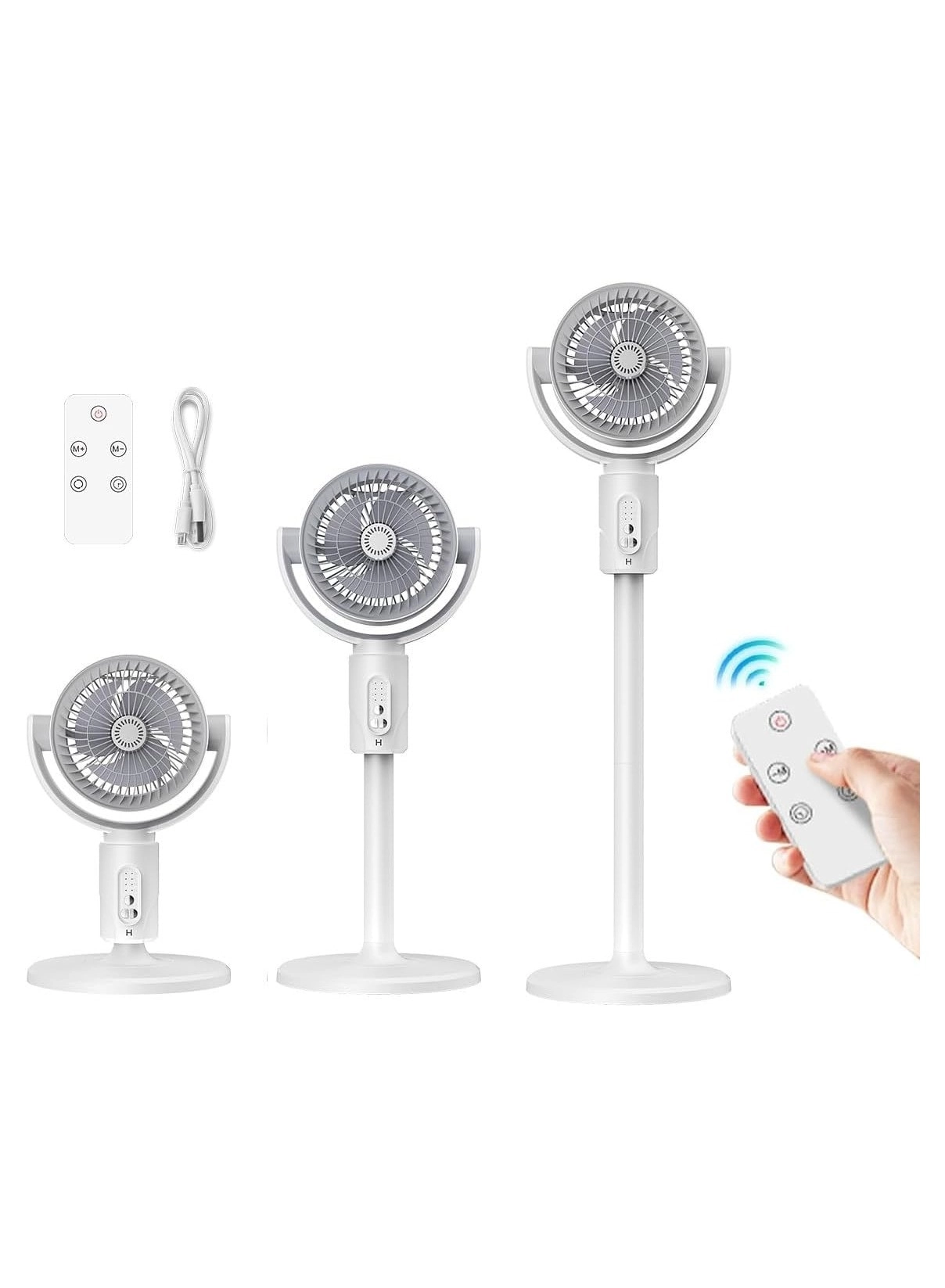 Rechargeable Pedestal Fan