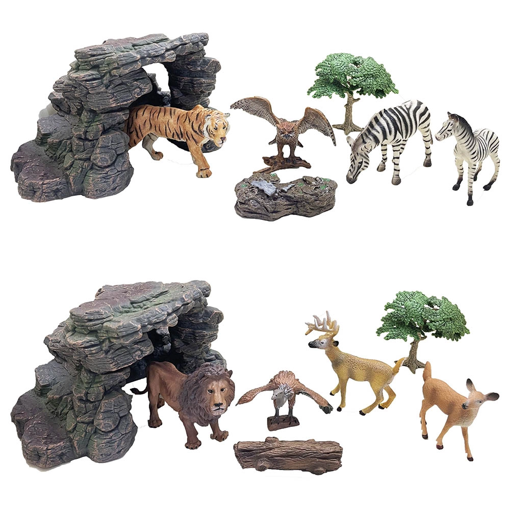 Series Animal Figure Mix - Assorted Set (TT-TTC-Q9899-Y75) 4 pcs