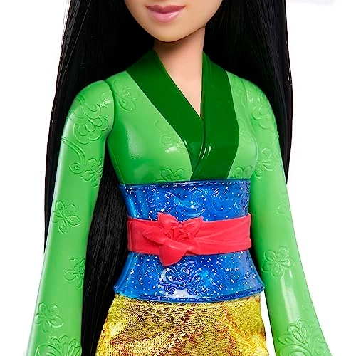 Mulan Fashion Doll - Posable Plastic Ages 3+