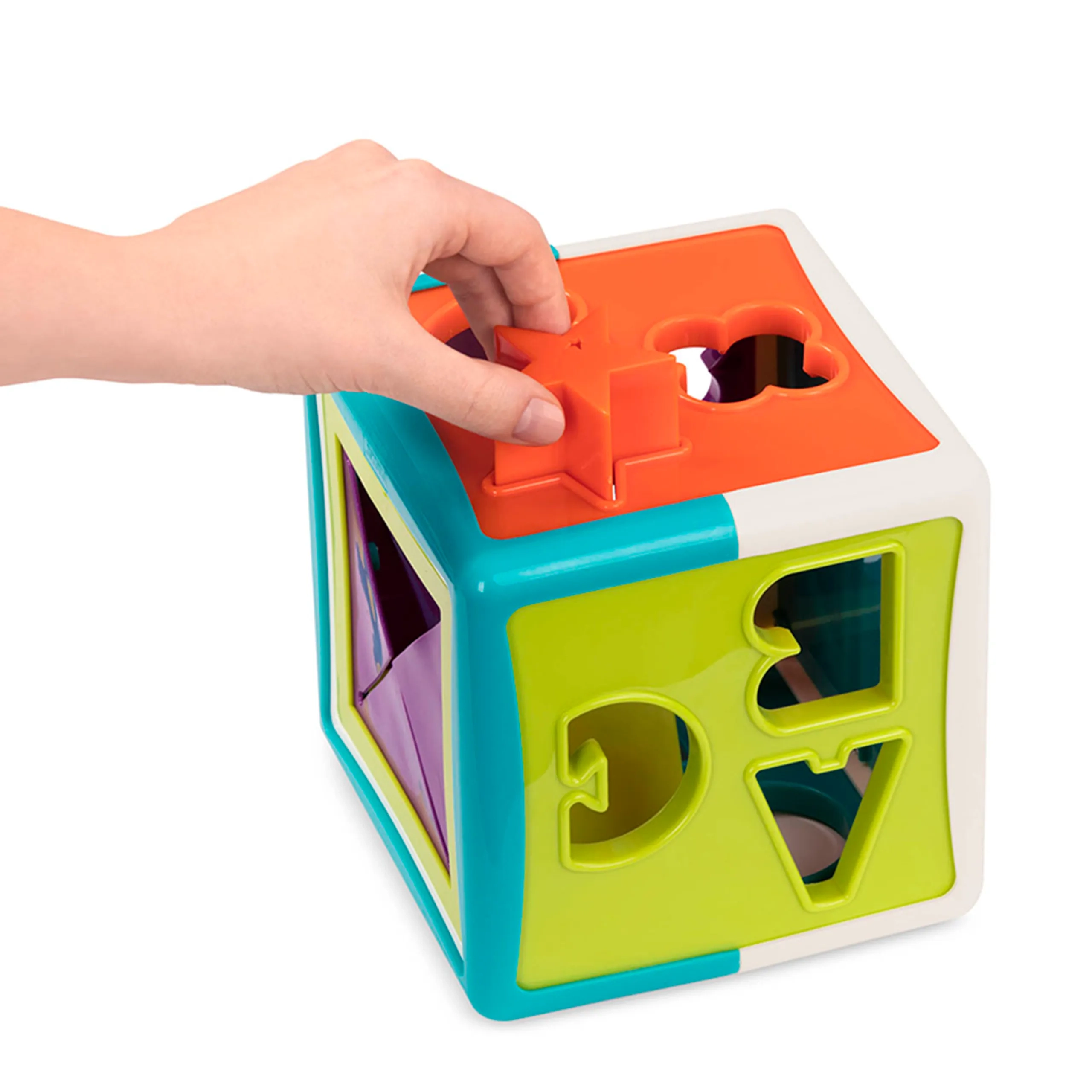 Shape Sorter Cube - 2 years+ 13 pieces