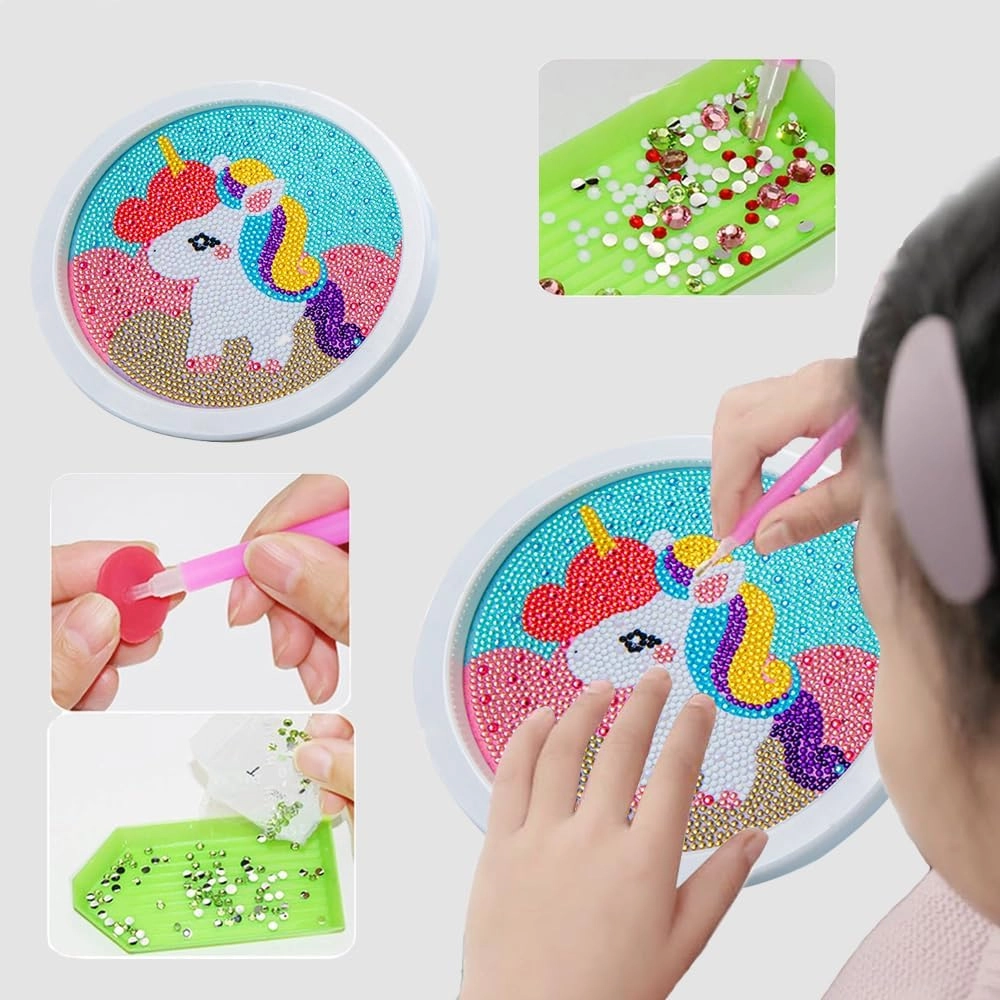 DIY 5D Diamond Embroidery Rhinestone Craft Kit - Unicorn