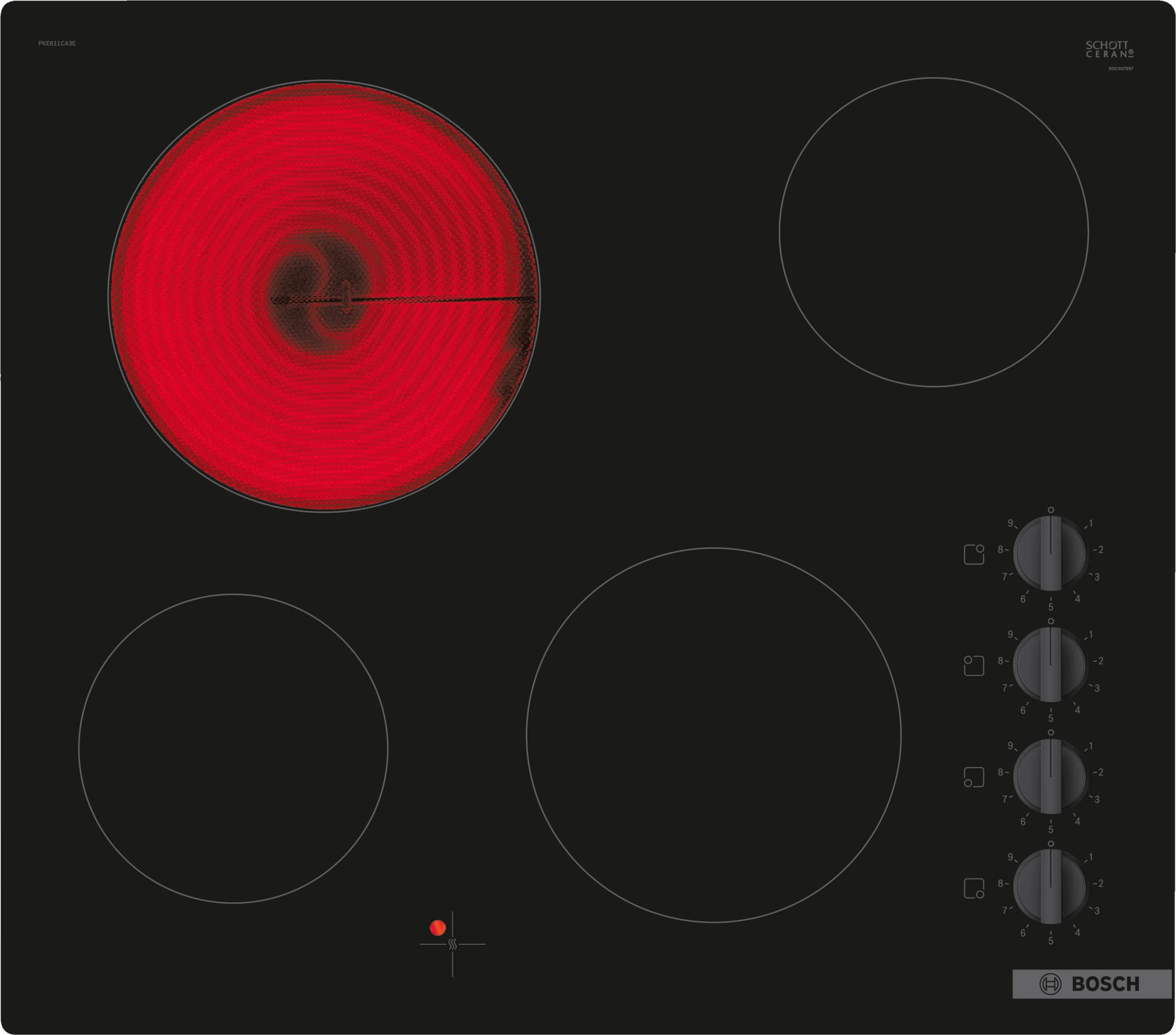 Bosch Electroménager Series 2 PKE611CA8E Electric hob