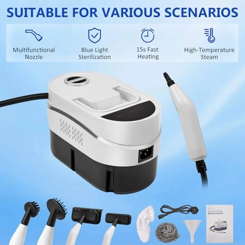 Steam Cleaner Handheld - 3.5 - 4.5BAR 1.2L