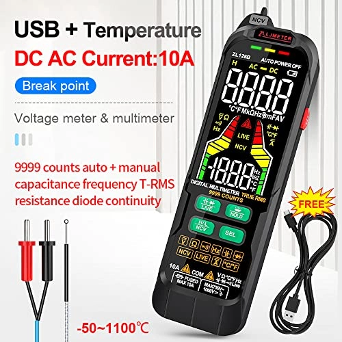 Multimeter - Color Display True RMS