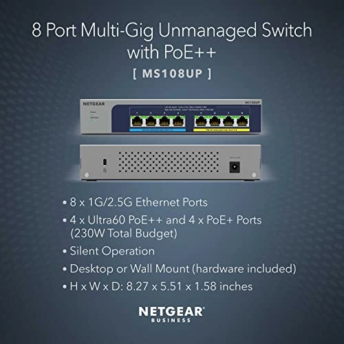 MS108UP 8-ports