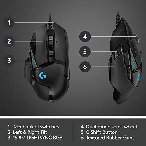 G502 Hero Gaming Mouse - USB