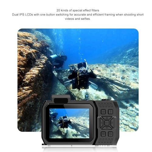 4K Underwater Camera - 65MP 10X