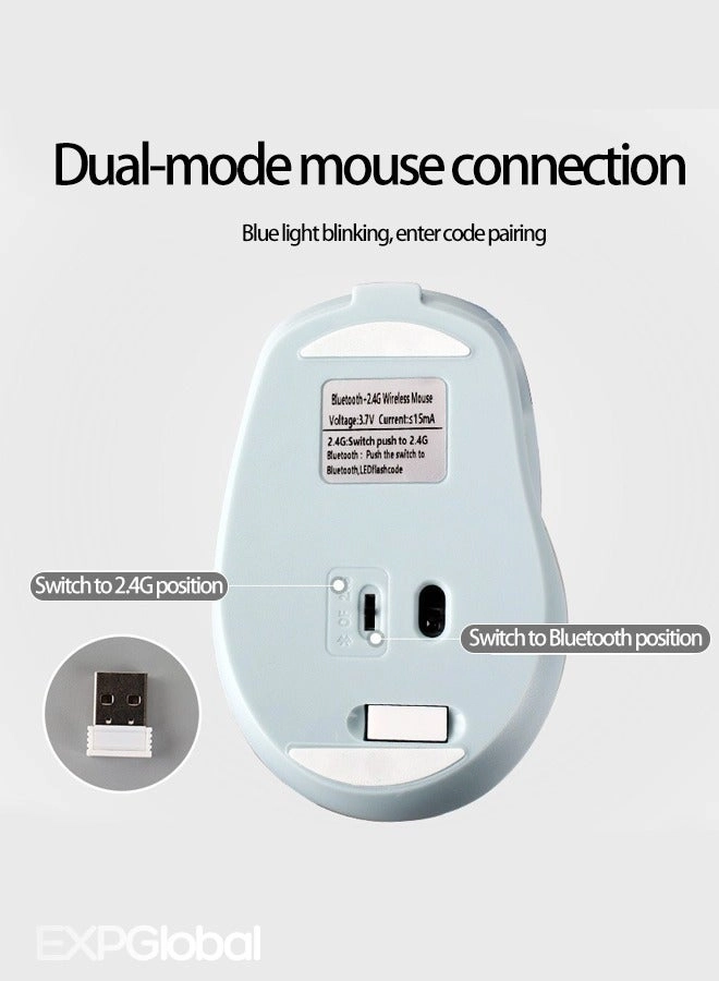 Rechargeable Dual Mode Slim Mouse - Wireless