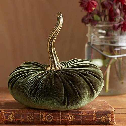 Stuffed Pumpkin Fluffy - 7 Inch Z1-green