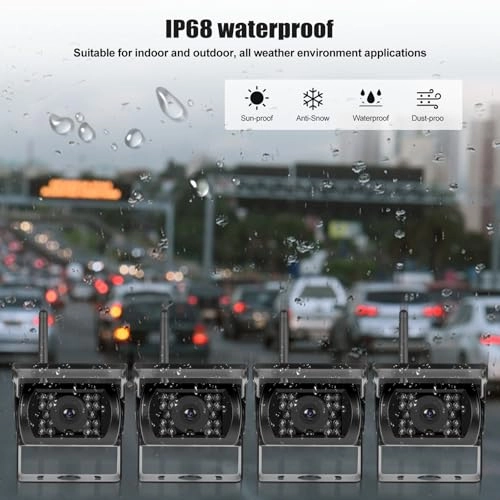 Wireless Reversing Camera - Night Vision 1080P