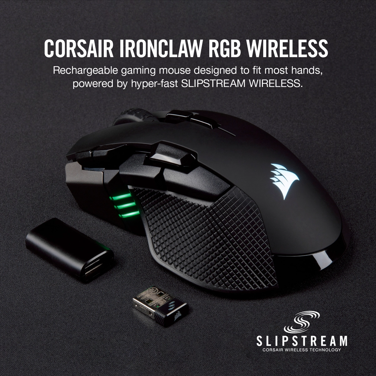 Ironclaw - RF Wireless+Bluetooth+USB Type-A