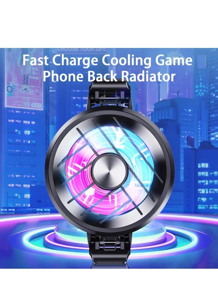 Phone Cooler - Gaming Fan with RGB