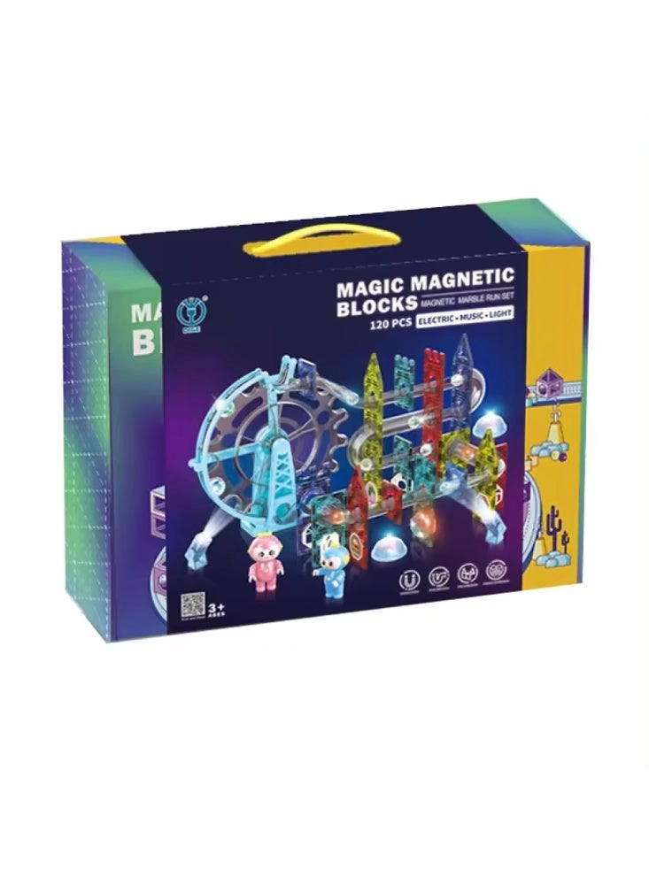 Generic Magnetic Building Blocks - 120 pcs