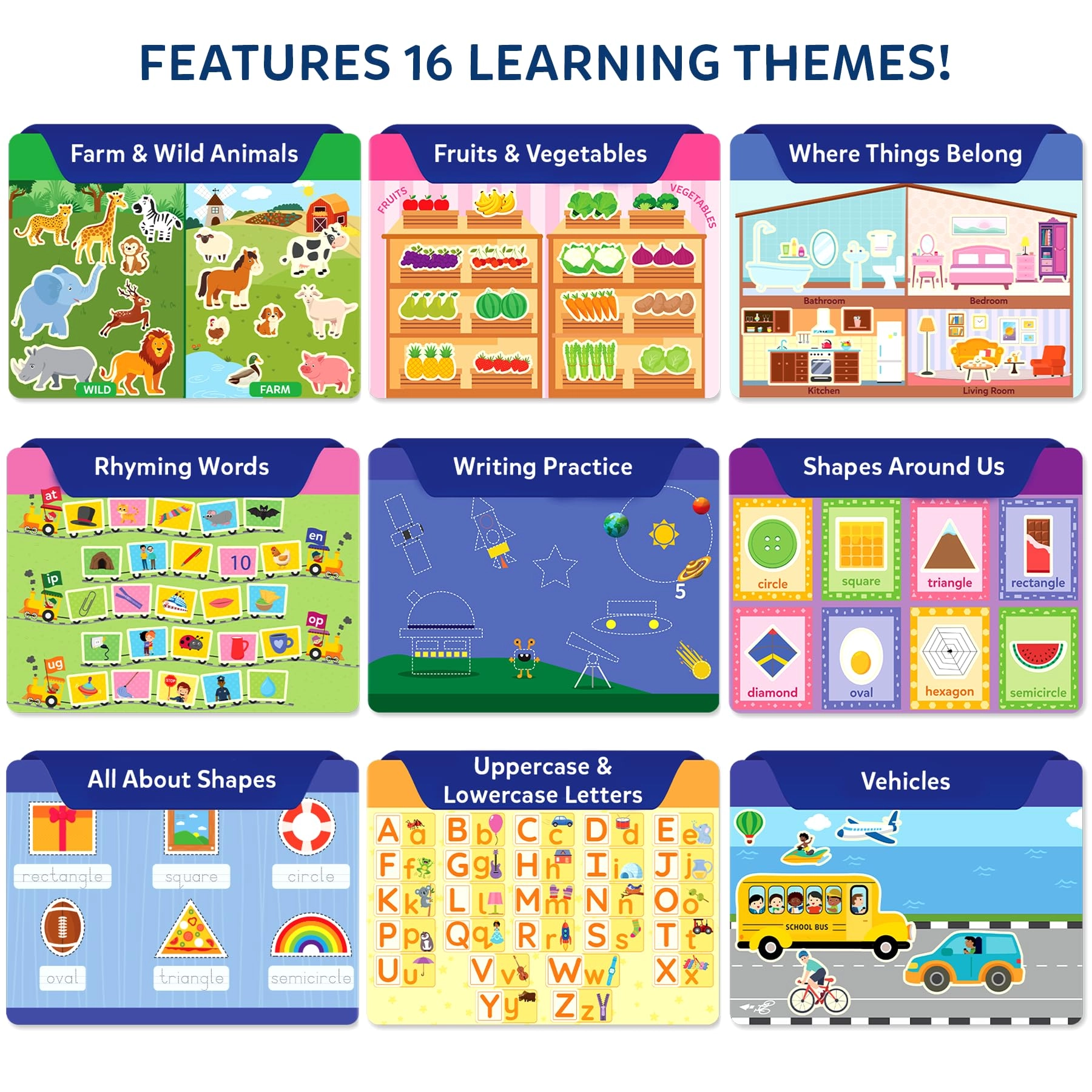 Busy Book - Preschoolers - 3-6 1 pieces