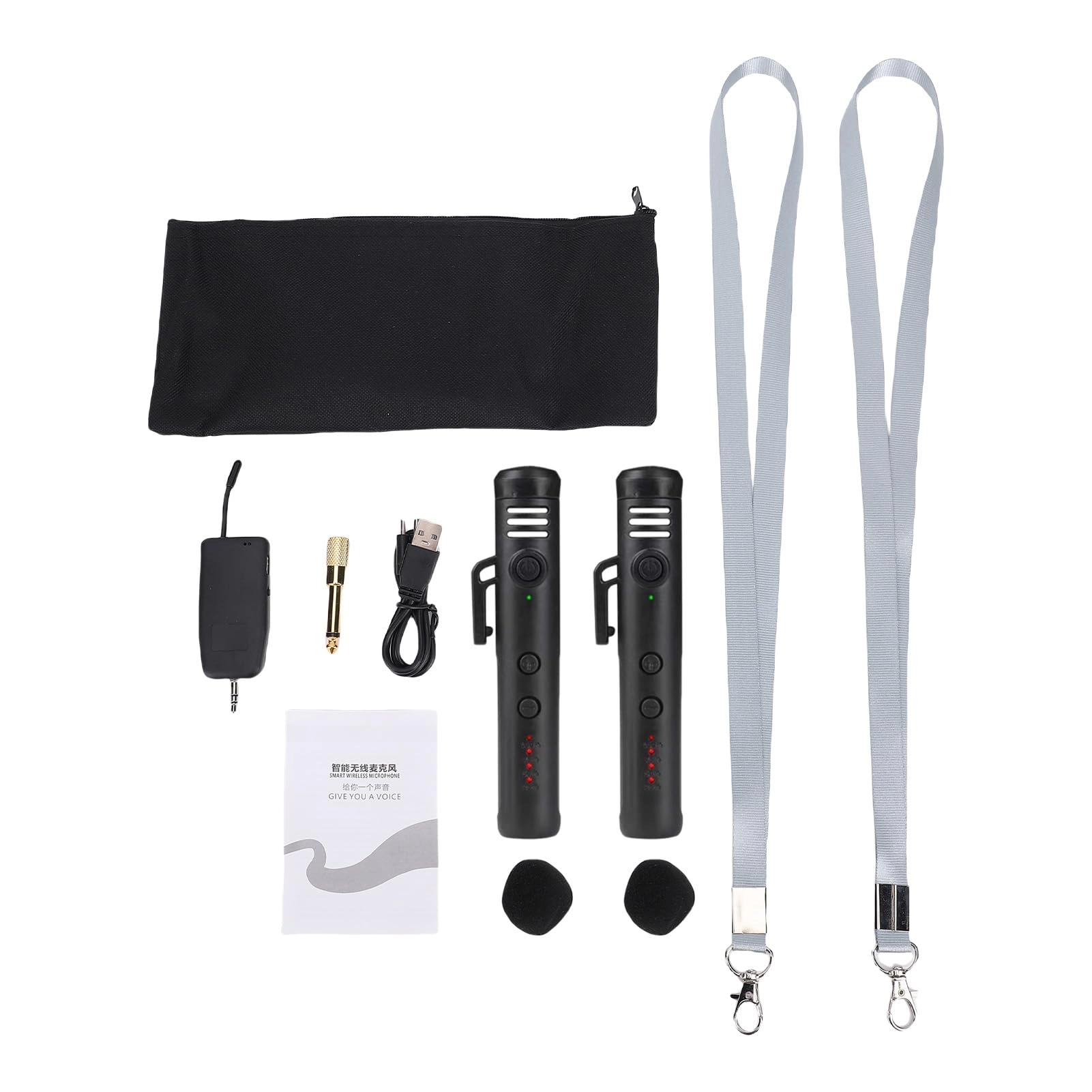 ufidvznmgt - 2 microphones 2.4G