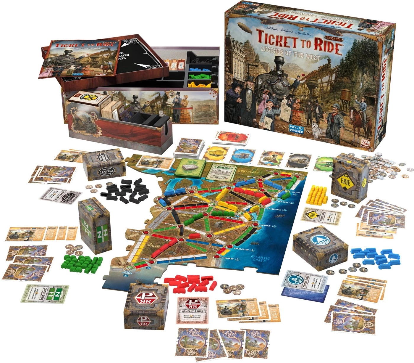 Ticket to Ride Legacy: Legends of The West