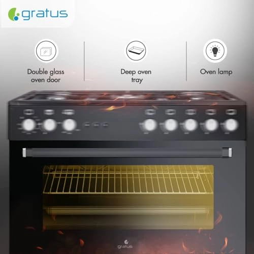 Stylish GGR951F1BS1 GAS Cooker
