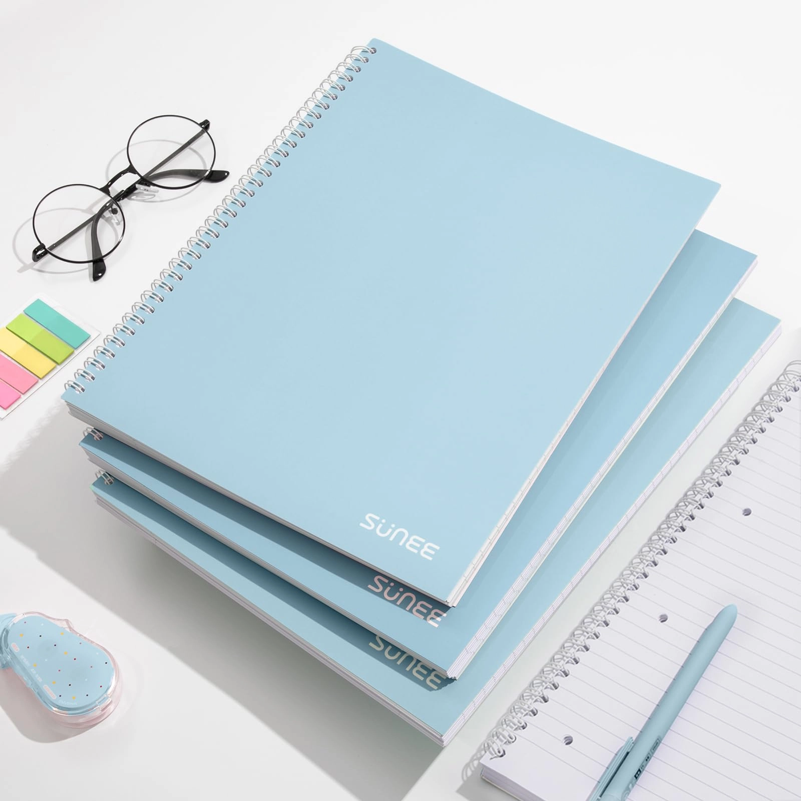 Notebook A4 Spiral - Lined 100 Sheets