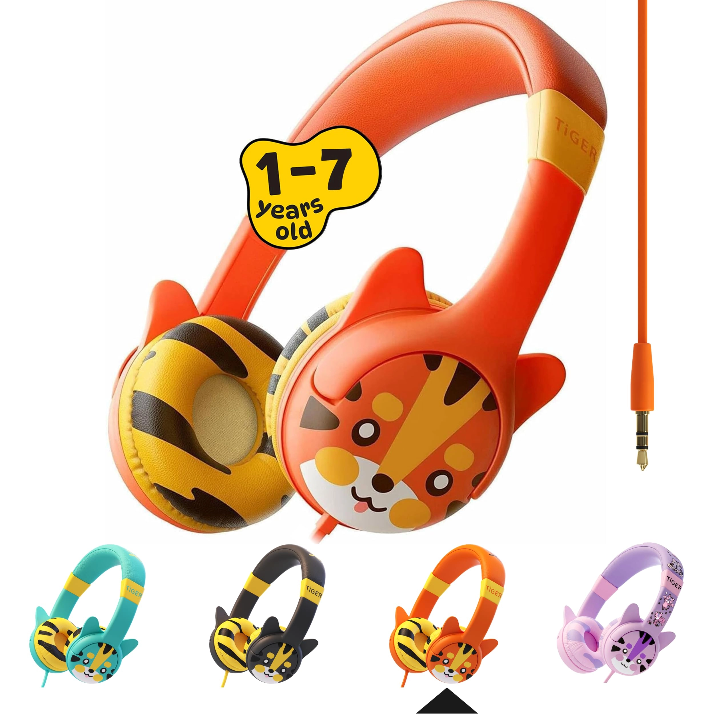 Kidrox tiger Wired Headphone