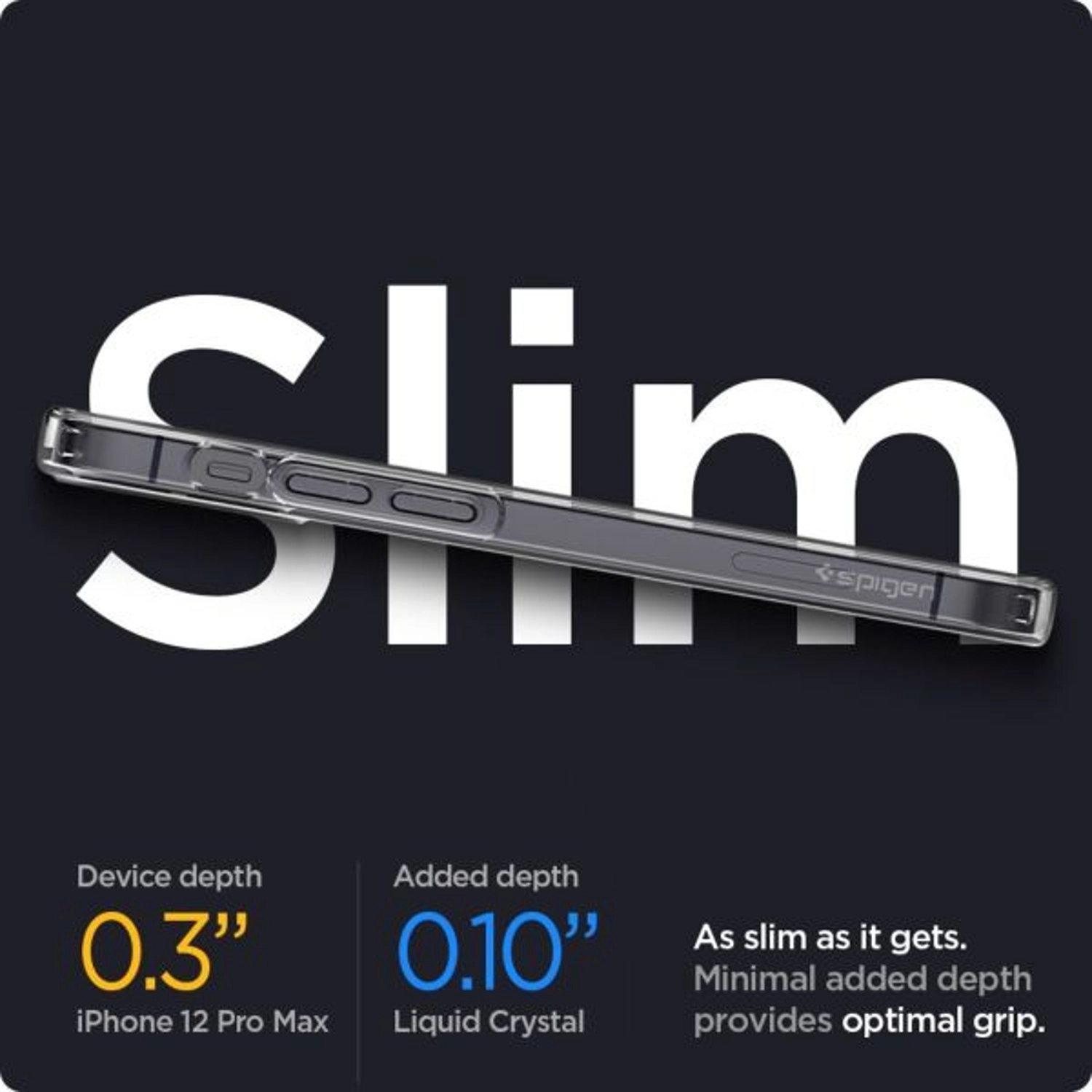 Crystal Flex Back Case for iPhone 12 Pro Max