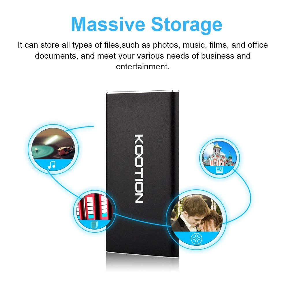 Portable External SSD - 250GB
