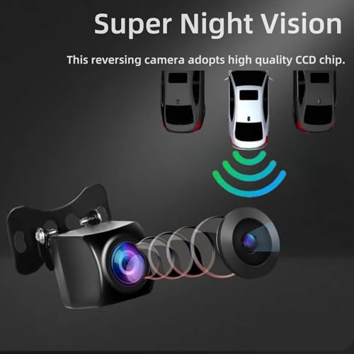 HD Rear View Backup Camera - Night vision 720P