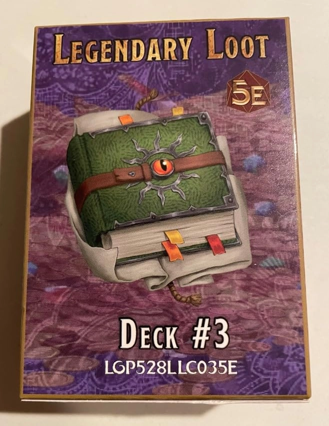 Legendary Games Legendary Loot Cards - Deck #3 80-card D&D 5E