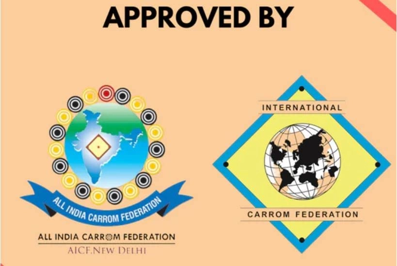 Platinum Carrom Board - Full Size Cover Extra Pocket