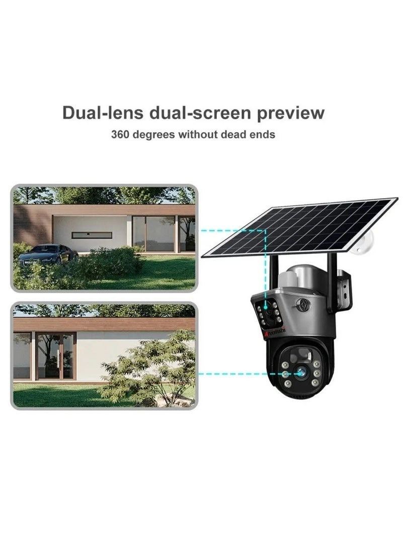 4G Smart Solar Security Camera 8MP