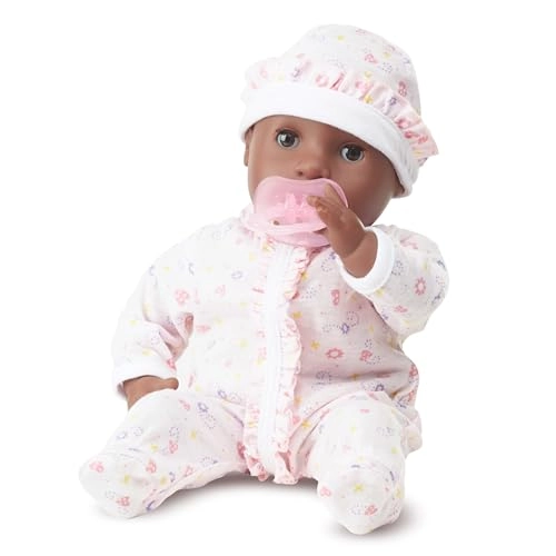 Gabrielle Poseable Baby Doll - 12-inch Romper and Hat