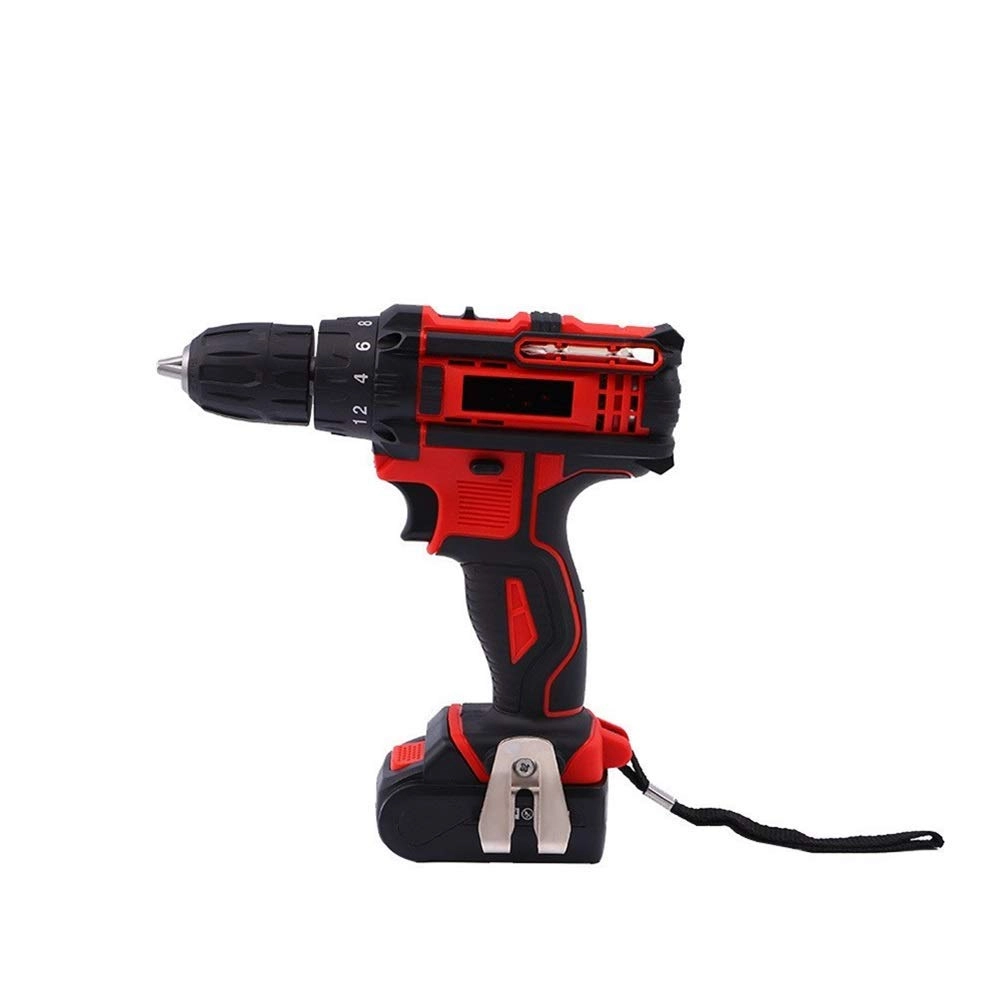 ElitZVdr Cordless Drill Driver - Two-Speed Lithium Impact