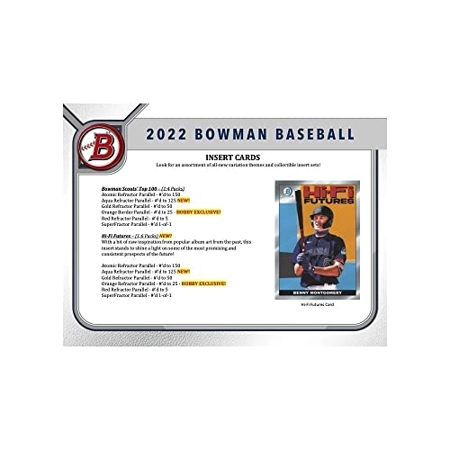 Bowman Baseball Mega Box - 50pcs