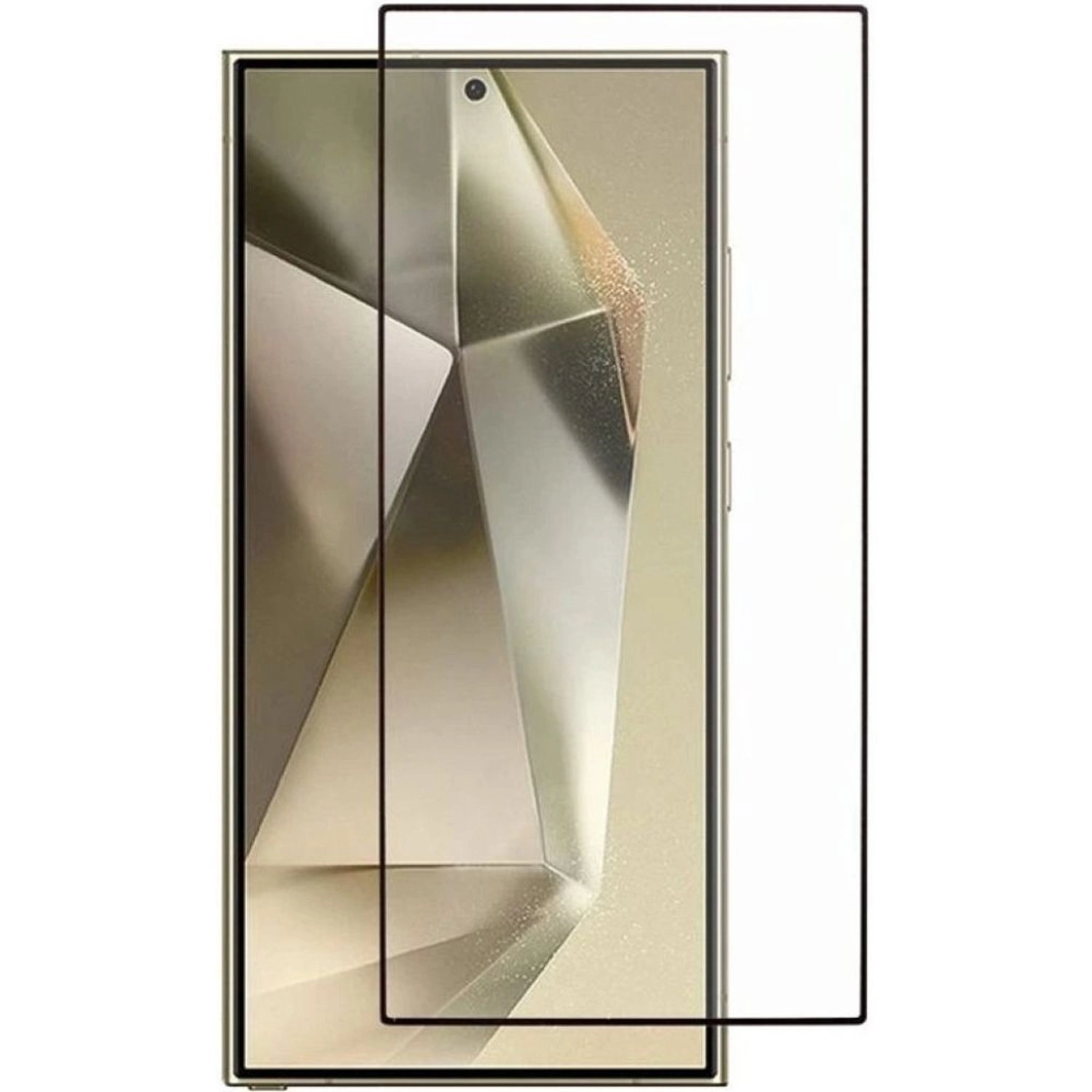 Fitit HD Clear Tempered Glass Screen Protector for Samsung Galaxy S24 Ultra