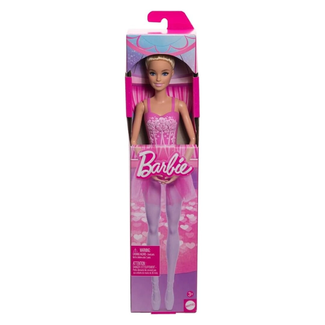 Beautiful Ballerina Doll - 11.5" glittery purple Tutu Ages 3+