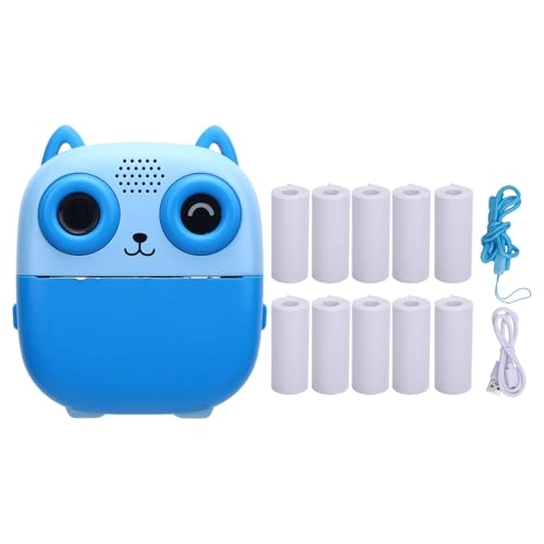 Kids Print Camera - 48MP 1080P 10 Rolls Thermal Paper
