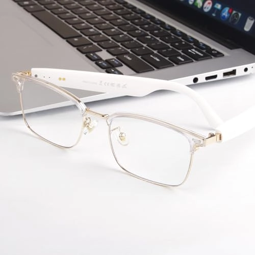 Bluetooth Smart Glasses - Black Gold Photochromic