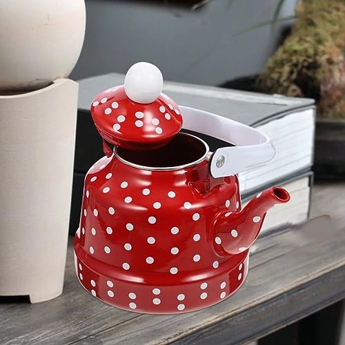 Enamel Tea Kettle - Enamel