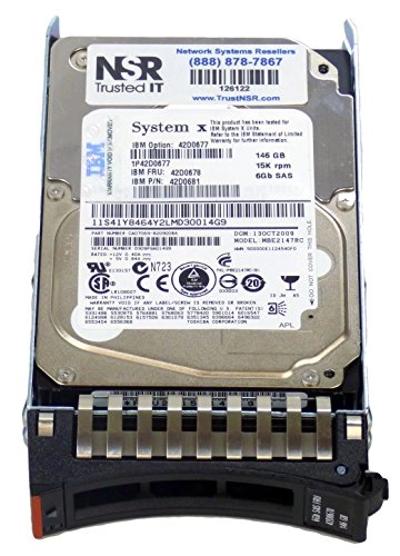 2.5" 15000rpm SAS 6Gb/s (42D0677) - 146 GB